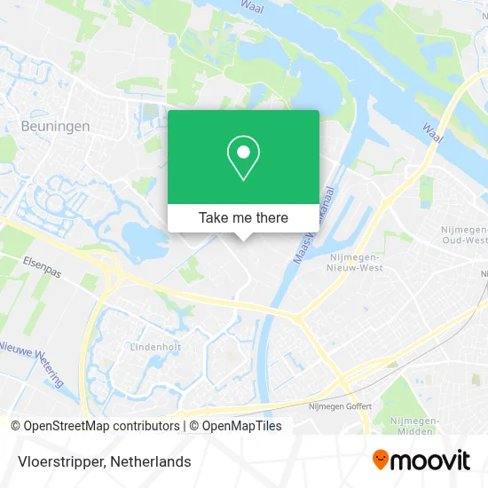 Vloerstripper map