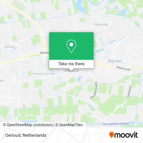 Oerloud map