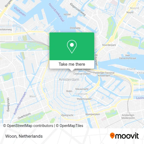 Woon map