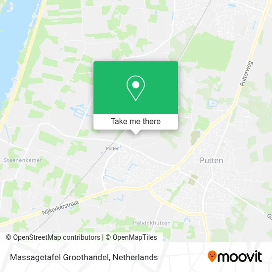 Massagetafel Groothandel map
