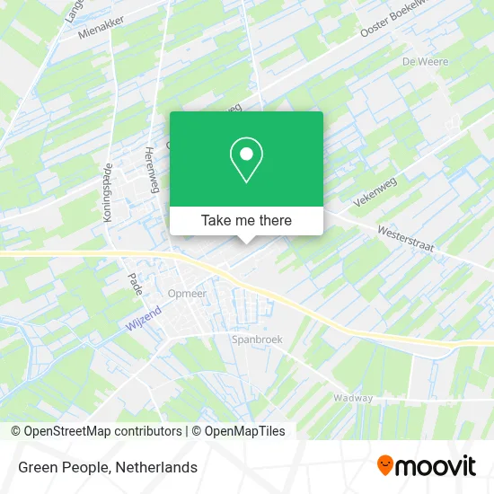 Green People map