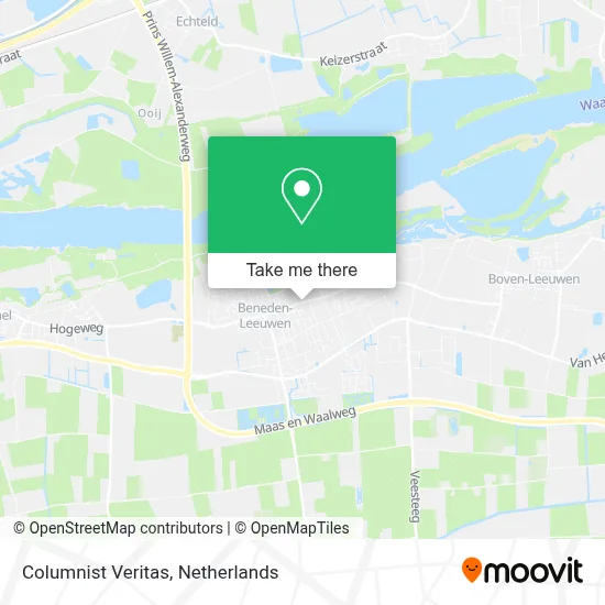 Columnist Veritas map