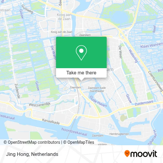 Jing Hong map