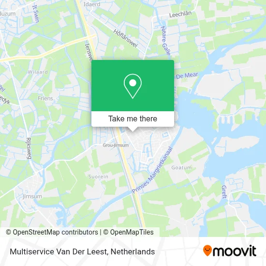 Multiservice Van Der Leest map