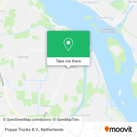 Poppe Trucks B.V. map