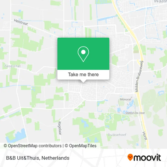 B&B Uit&Thuis map