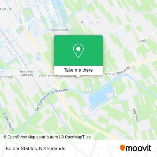 Bolder Stables map