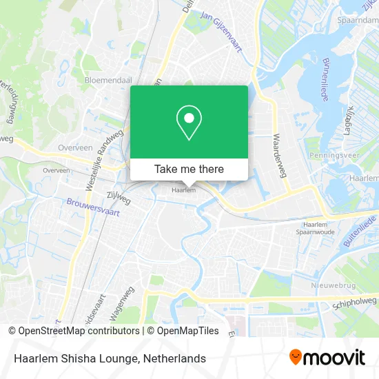 Haarlem Shisha Lounge map