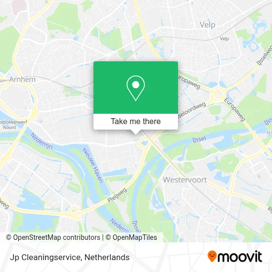 Jp Cleaningservice map