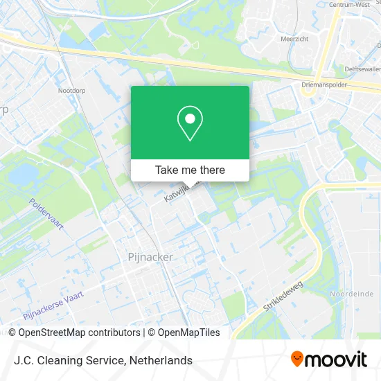 J.C. Cleaning Service map