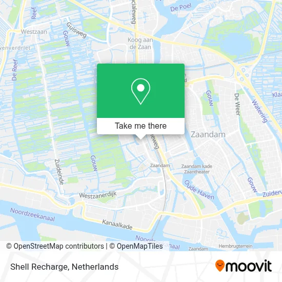 Shell Recharge map