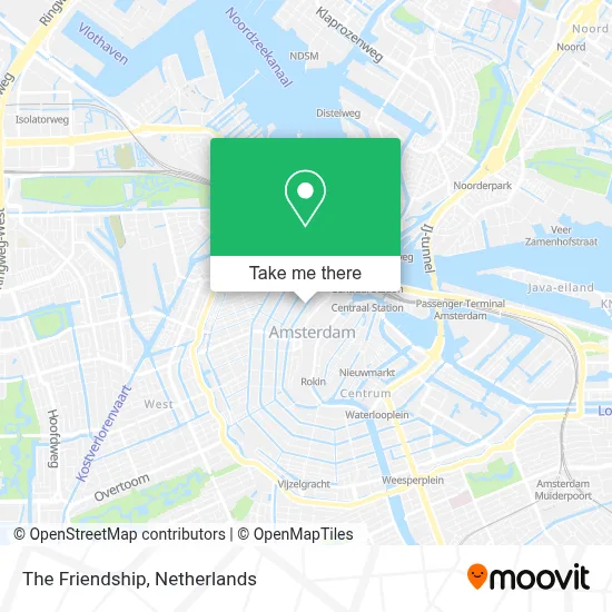 The Friendship map