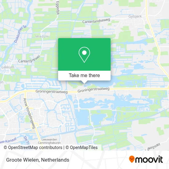 Groote Wielen map