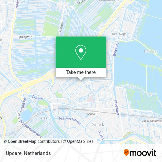 Upcare map