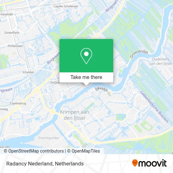 Radancy Nederland map