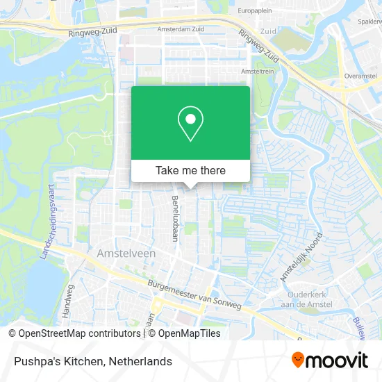 Pushpa's Kitchen map