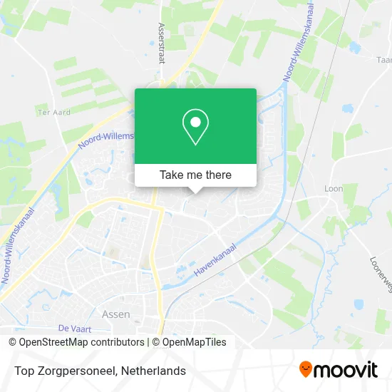 Top Zorgpersoneel map