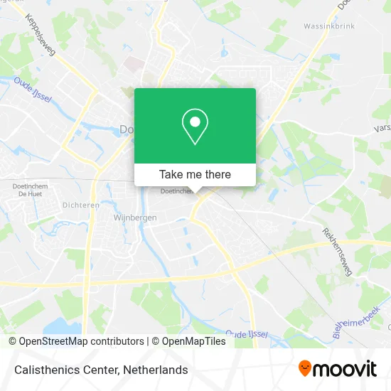 Calisthenics Center map