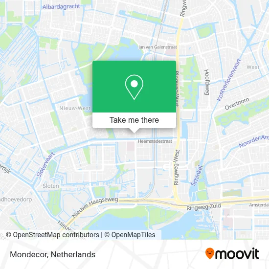 Mondecor map