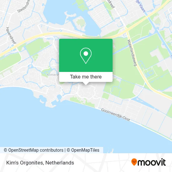 Kim's Orgonites map