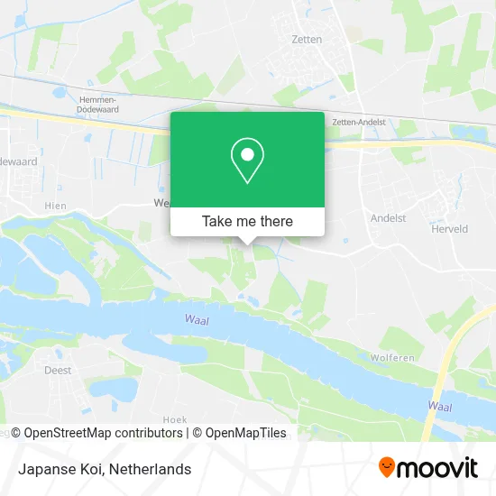 Japanse Koi map