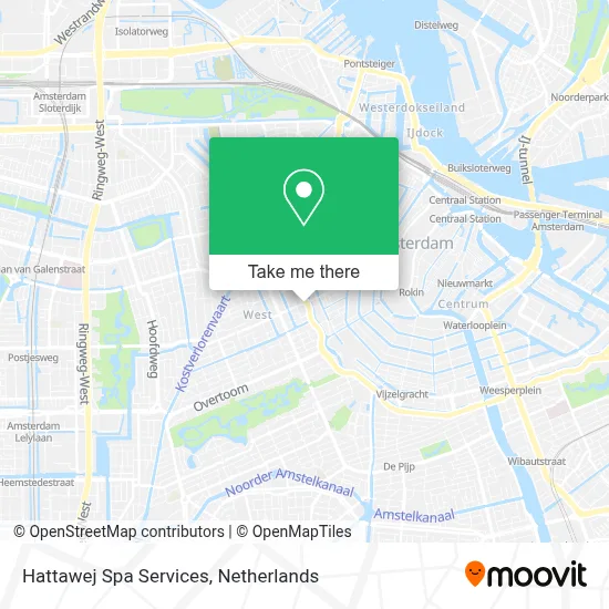 Hattawej Spa Services map