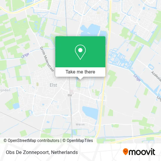 Obs De Zonnepoort map