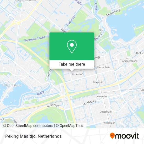Peking Maaltijd map