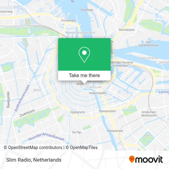 Slim Radio map