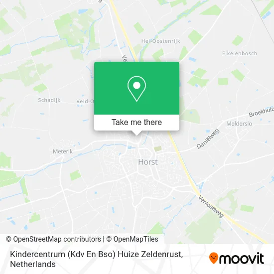Kindercentrum (Kdv En Bso) Huize Zeldenrust map