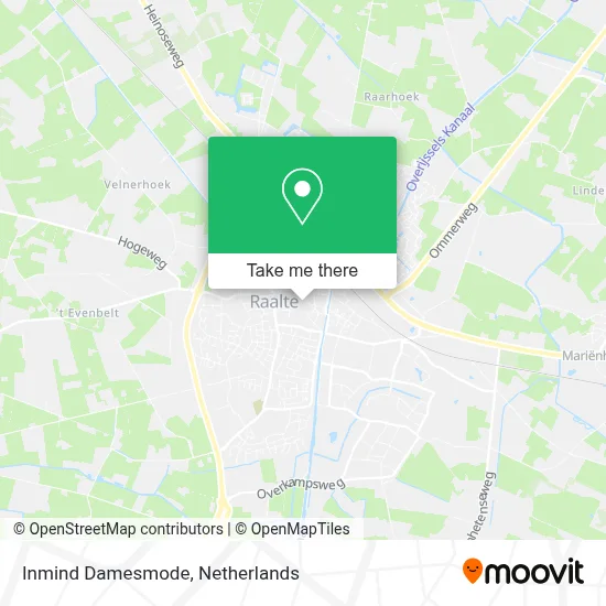 Inmind Damesmode map