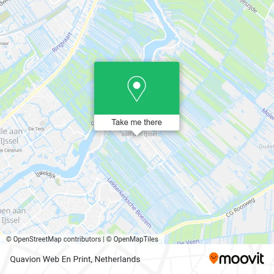 Quavion Web En Print map