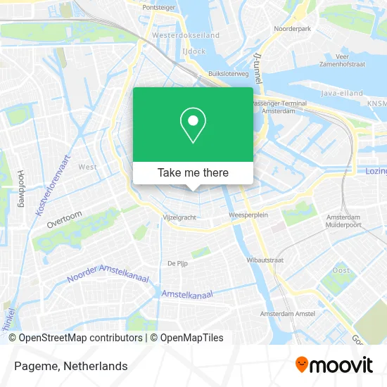 Pageme map