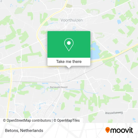 Betons Karte