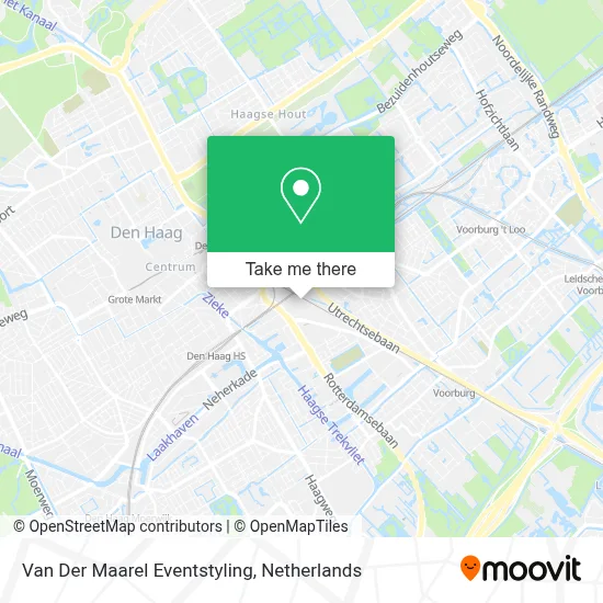 Van Der Maarel Eventstyling map