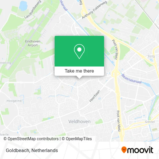 Goldbeach map