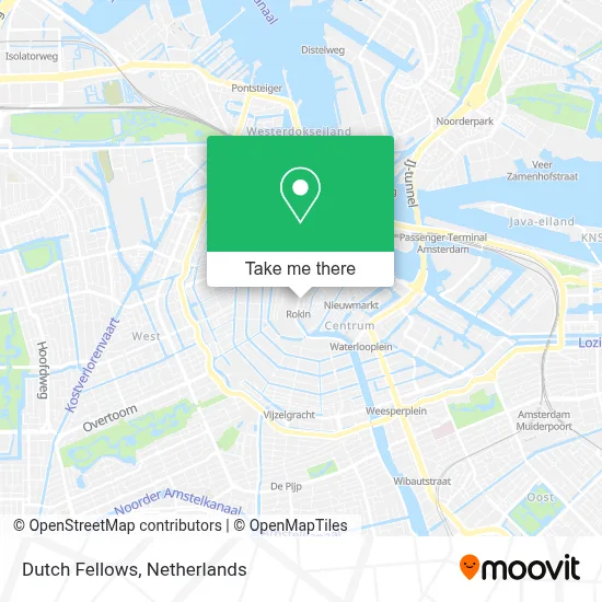 Dutch Fellows map
