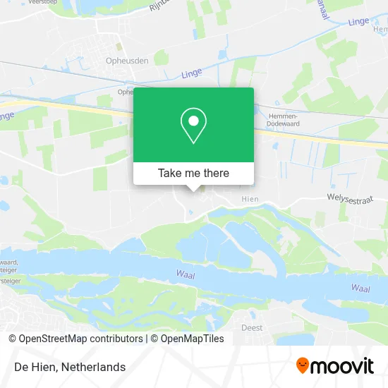 De Hien map