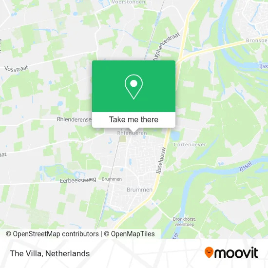 The Villa map