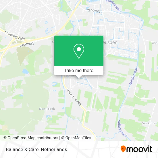 Balance & Care map
