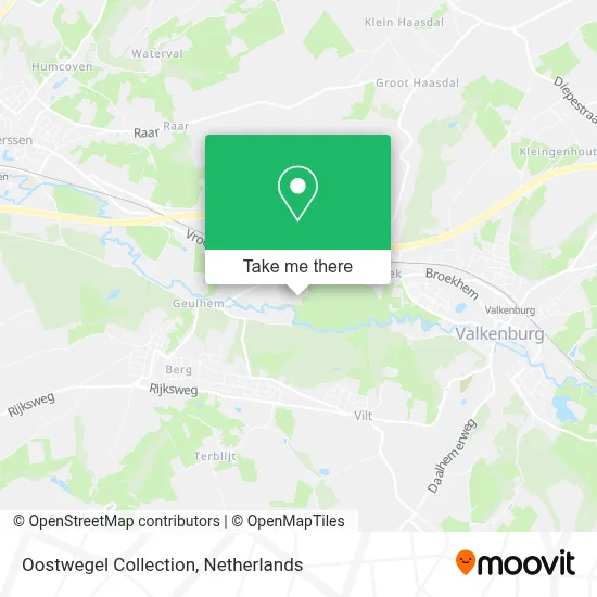 Oostwegel Collection map
