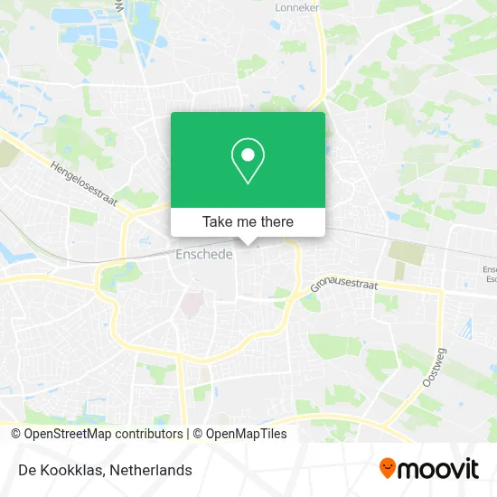 De Kookklas map