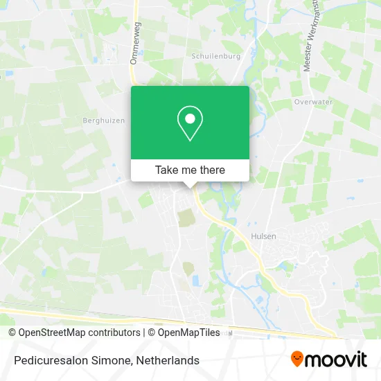 Pedicuresalon Simone map