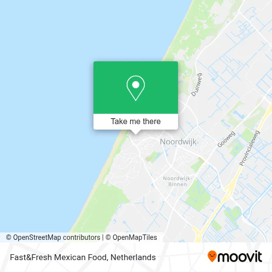 Fast&Fresh Mexican Food map