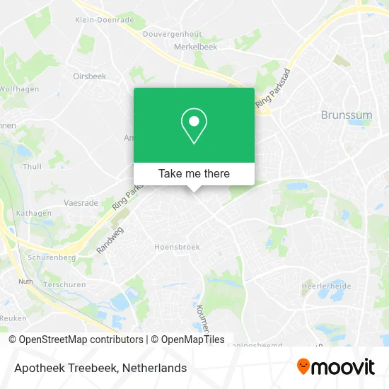 Apotheek Treebeek Karte