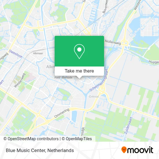 Blue Music Center Karte