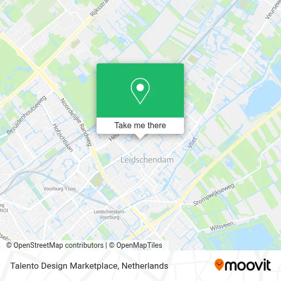 Talento Design Marketplace map