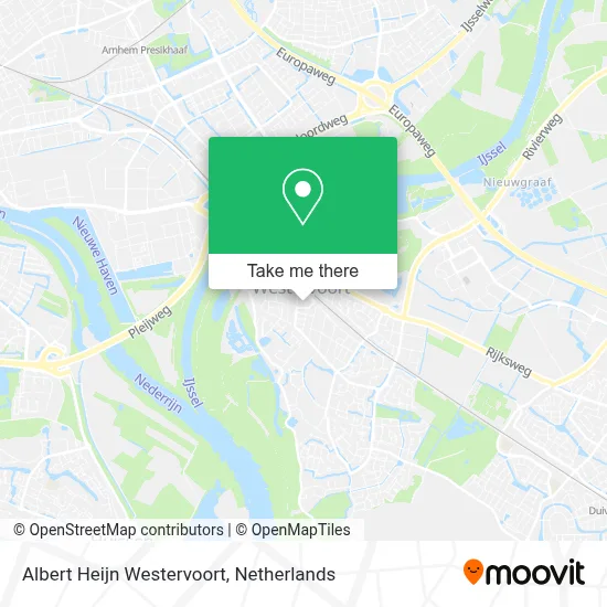 Albert Heijn Westervoort map