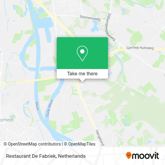 Restaurant De Fabriek map