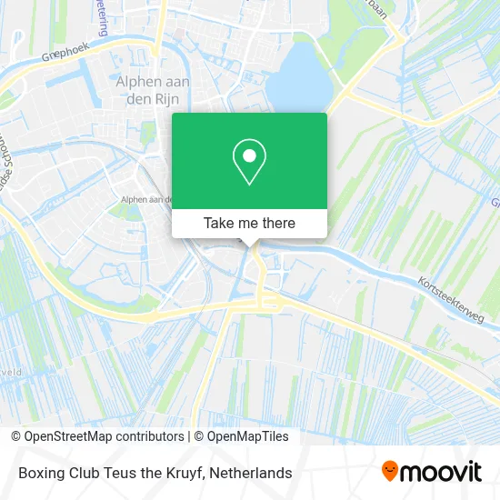 Boxing Club Teus the Kruyf map